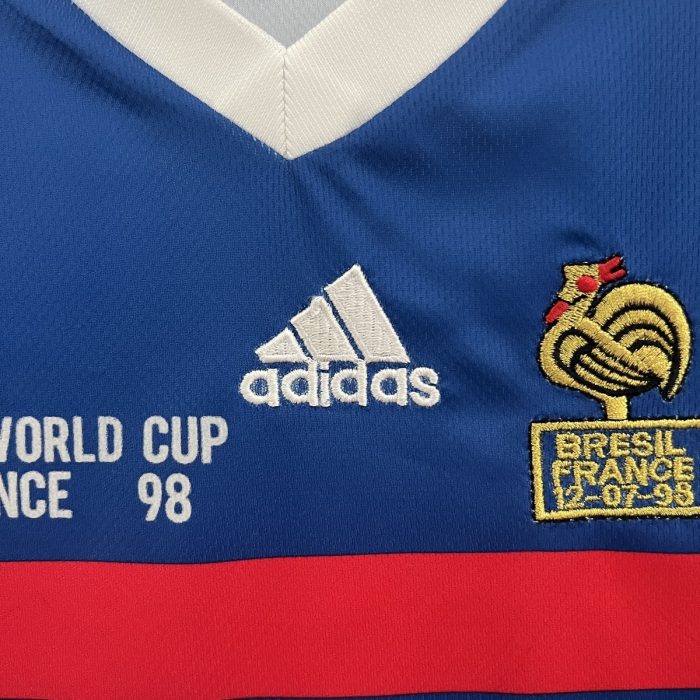 France 1998 Home Kids Jersey - 图片 2