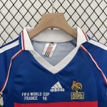 France 1998 Home Kids Jersey - 图片 4