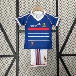 France 1998 Home Kids Jersey - 图片 5