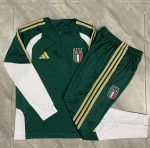 Italy Semi-Zip Jacket Dark Green - 图片 9