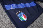 Italy 2022-2023 Short Sleeve Training Set in Colorful Blue (with 5-inch Shorts) - 图片 3