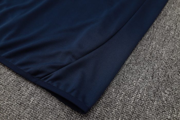 Italy 24-25 Long Zipper Jacket Navy Blue - 图片 3