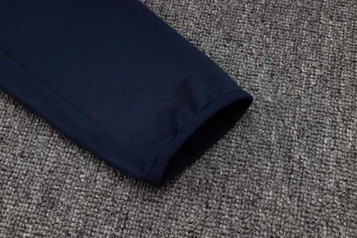 Italy 24-25 Long Zipper Jacket Navy Blue - 图片 5