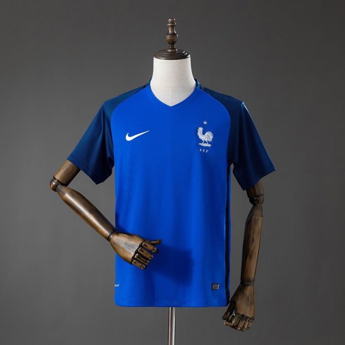 France 2016 Home Retro Jersey - 图片 2