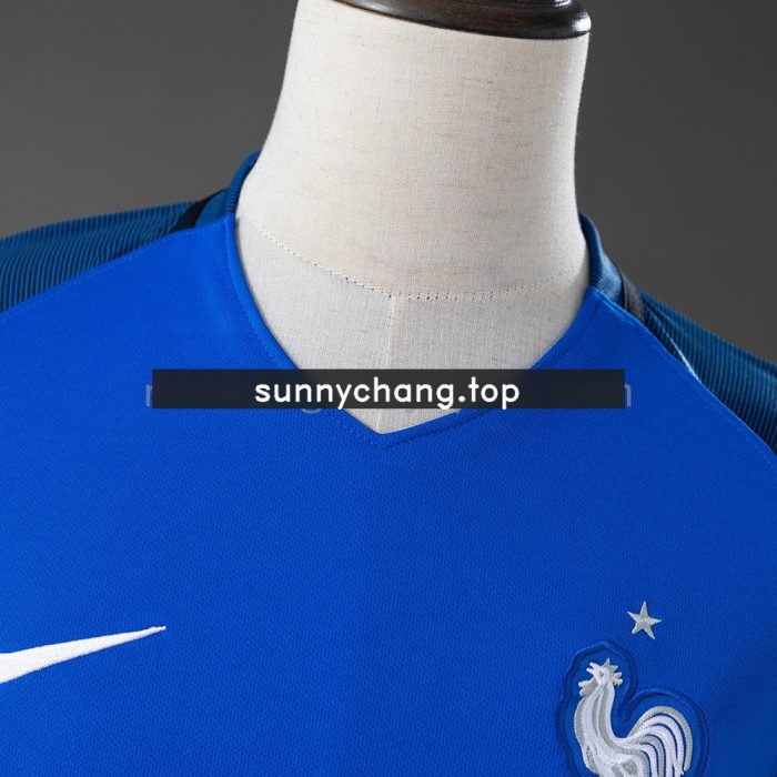 France 2016 Home Retro Jersey - 图片 9