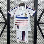 France 1998 Away Kids Jersey