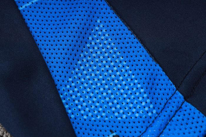 Italy 24-25 Short Sleeve Training Set in Royal Blue (with 3/4 Pants) - 图片 5