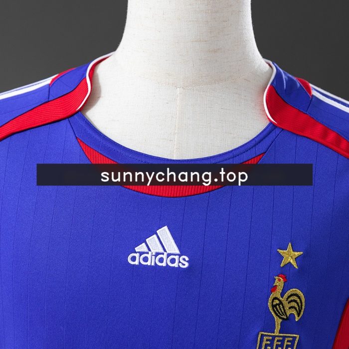 France 2006 Home Retro Jersey - 图片 6