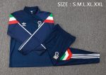 Italy 24/25 Half-Zip Jacket Blue (Sleeves Red White Green) - 图片 2