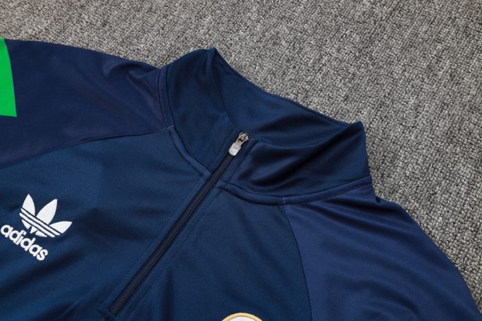 Italy 24/25 Half-Zip Jacket Blue (Sleeves Red White Green) - 图片 6