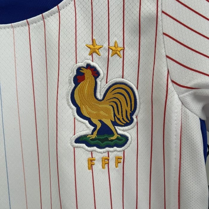 France 2024 Away Kids Jersey - 图片 2
