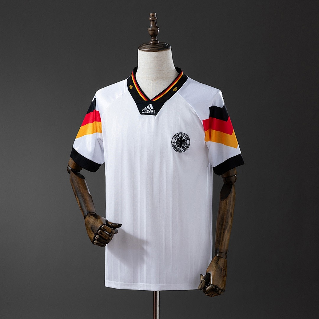 Germany 1992 Home Retro Jersey