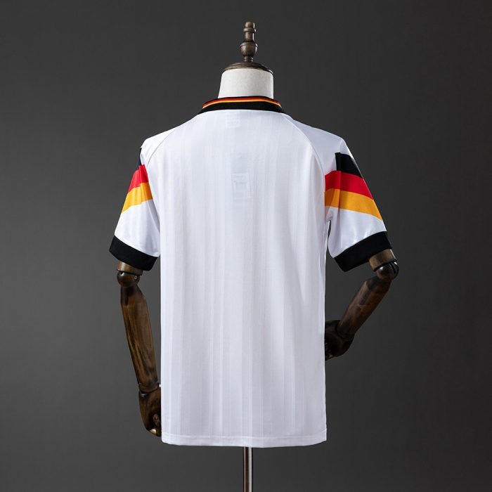 Germany 1992 Home Retro Jersey - 图片 6
