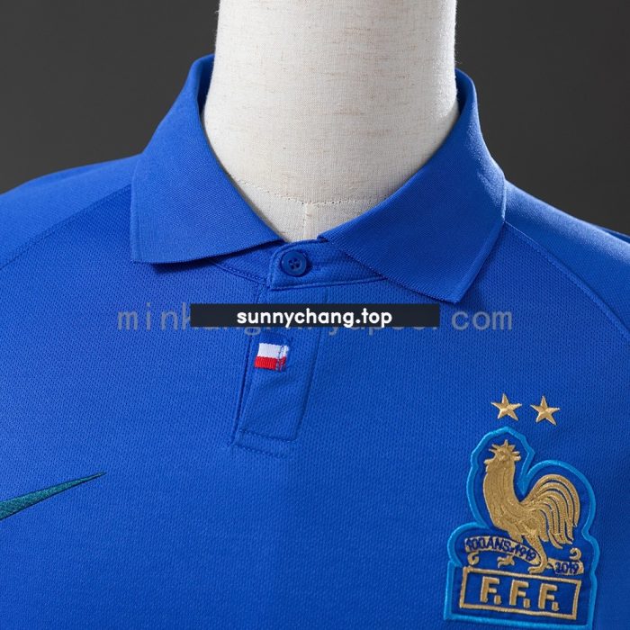 France 120th Anniversary Blue Retro Jersey - 图片 6