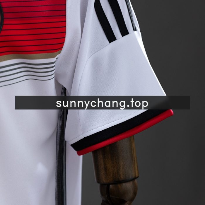 2014 Germany Home Retro Jersey - 图片 2