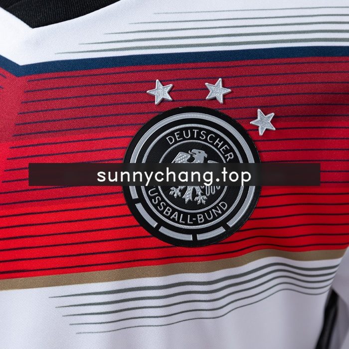 2014 Germany Home Retro Jersey - 图片 4