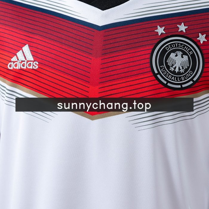2014 Germany Home Retro Jersey - 图片 5