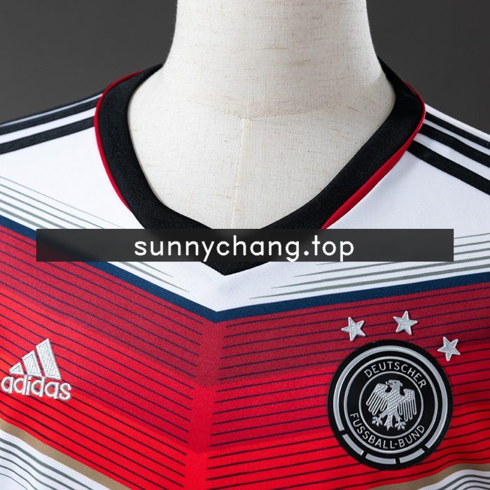 2014 Germany Home Retro Jersey - 图片 6