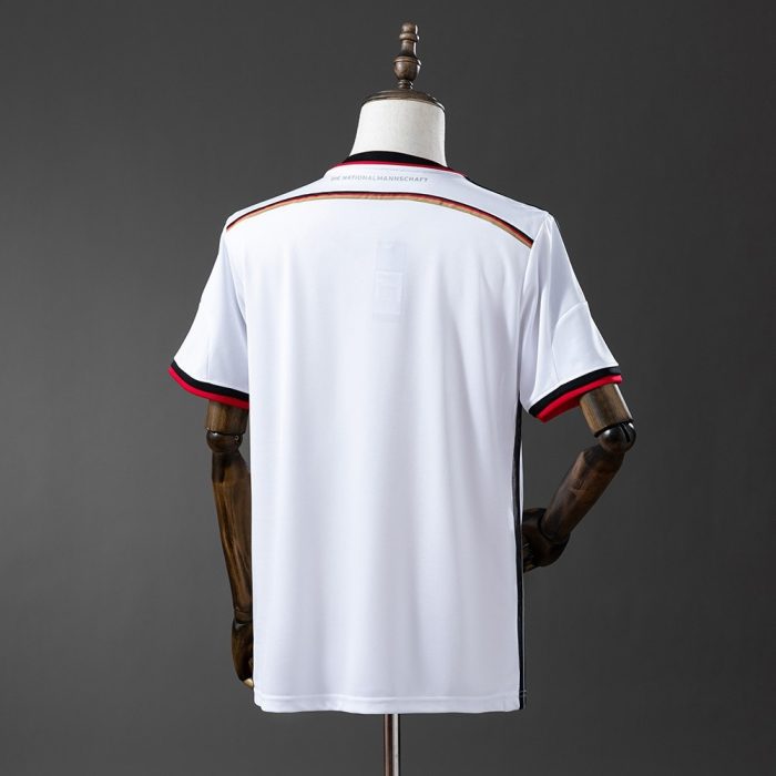 2014 Germany Home Retro Jersey - 图片 7