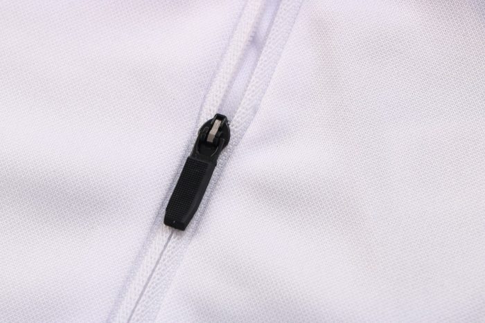 France 22/23 White Half-Zip Jacket - 图片 3