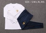 France 22/23 White Half-Zip Jacket - 图片 5