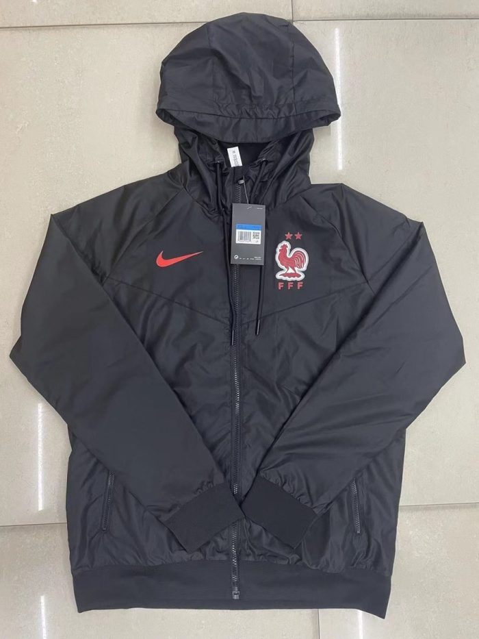 France 22/23 Black Windbreaker - 图片 9