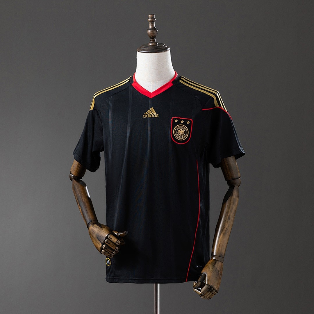 JER-7579_1 Germany 2010 Away Retro Jersey - 图片 1