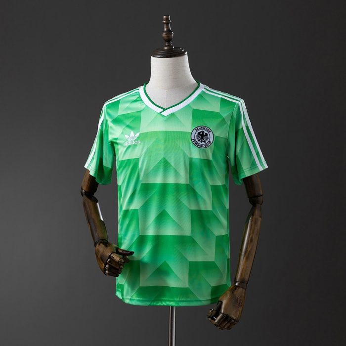Germany 1988 Away Retro Jersey - 图片 6