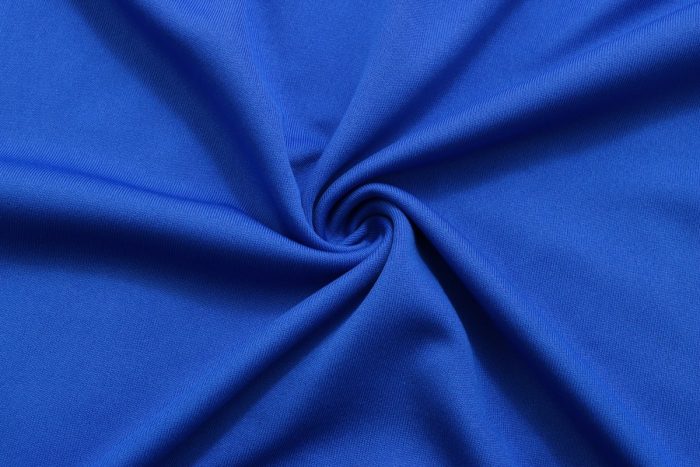 France 22/23 Colorful Blue Short Sleeve Training Suit with Pants - 图片 5