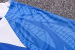 France 22/23 Colorful Blue Short Sleeve Training Suit with Pants - 图片 6