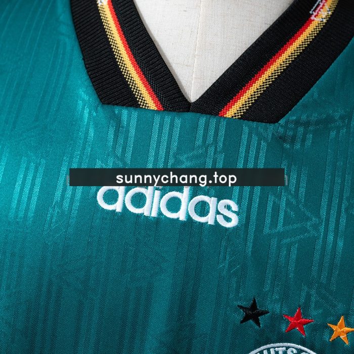 1996 Germany Away Retro Jersey - 图片 3