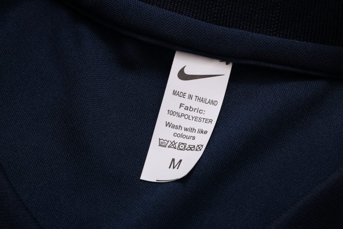 France 22/23 Polo Shirt Navy Blue - 图片 6