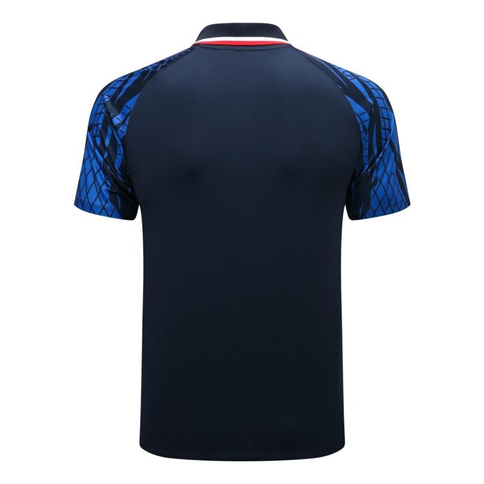 France 22/23 Polo Shirt Navy Blue - 图片 7