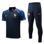 France 22/23 Polo Shirt Navy Blue - 图片 8