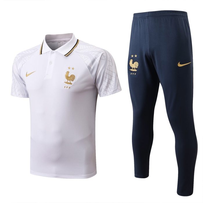 France 22/23 White Polo - 图片 8