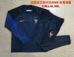 France 22/23 Semi-Zip Jacket Blue - 图片 9