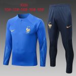 France 22/23 Half-Zip Jacket Kids - 图片 2