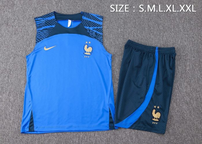 France 23/24 Blue Vest - 图片 2