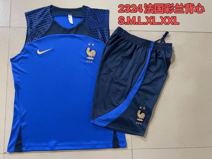 France 23/24 Blue Vest - 图片 9