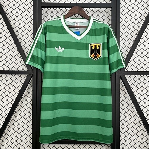 Germany 1984 Retro Green Jersey