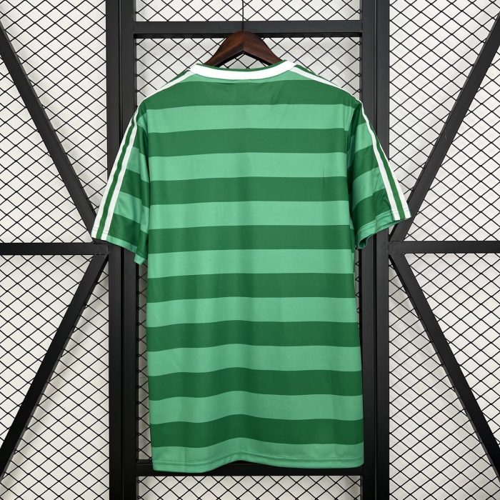 Germany 1984 Retro Green Jersey - 图片 5