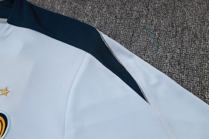 France 24/25 Light Blue Short Sleeve Training Suit - 图片 6