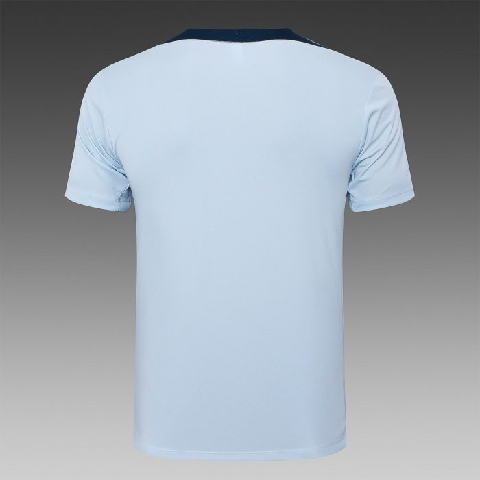France 24/25 Light Blue Short Sleeve Training Suit - 图片 8