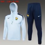 France 24/25 Half-Zip Jacket Light Blue