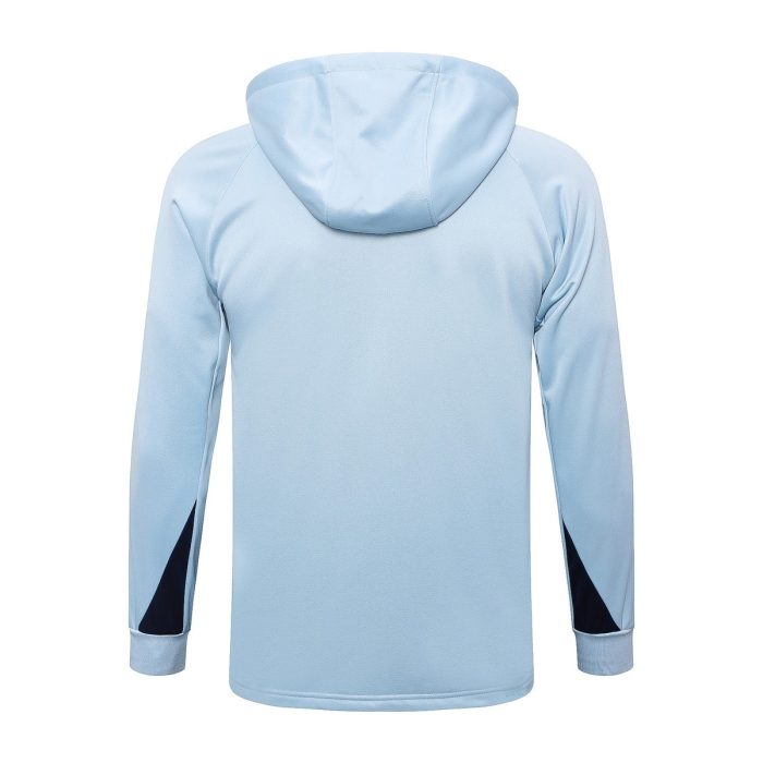 France 24/25 Half-Zip Jacket Light Blue - 图片 7