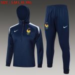 France 24/25 Half-Zip Jacket Blue