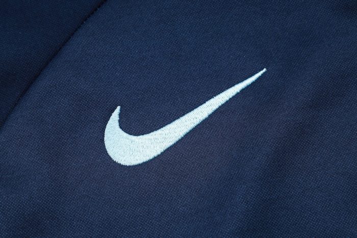 France 24/25 Half-Zip Jacket Blue - 图片 5