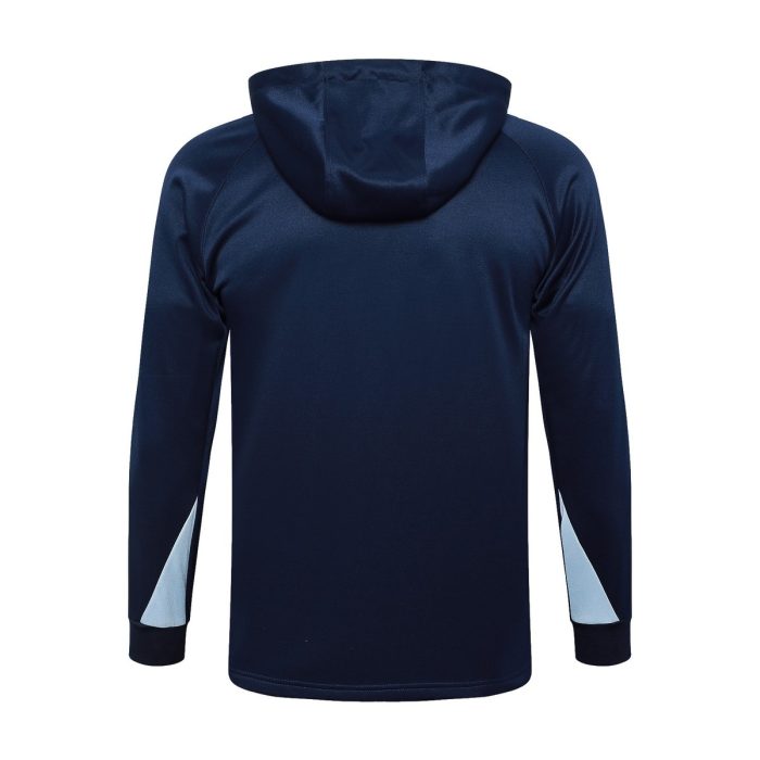 France 24/25 Half-Zip Jacket Blue - 图片 7