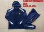 France 24/25 Half-Zip Jacket Blue - 图片 9