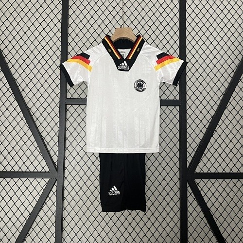 Germany 1992 Home Kids Jersey